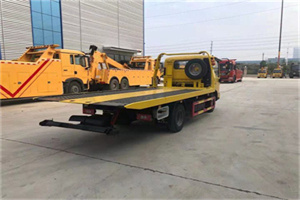 来安非事故拖车